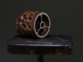 Volcanic oak and walnut lampshade